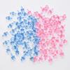 50Pcs Mini Acrylic Blue Pink Pacifier Nipple Confetti For Baby Shower Decoration Gender Reveal Table Scatter Birthday Party