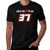 Pedro Acosta Nummer 37 T-Shirt Übergröße Komfort Passform T-Shirt
