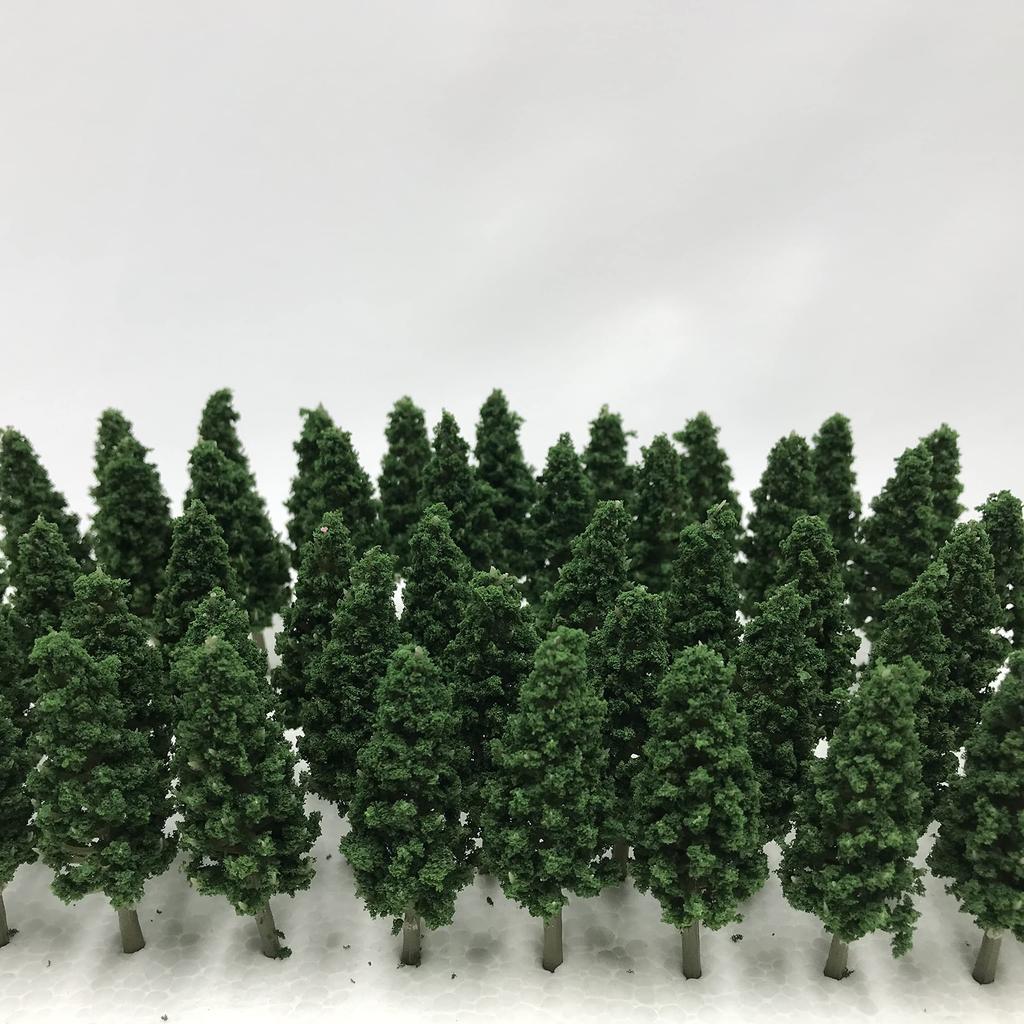 Green Cherry Palm Pine Forest N Architectural Tree Miniature 30 [DauStage] Blossom, Bamboo, Trees, Willow, Model, Gauge, Diorama, Railway, (23cm