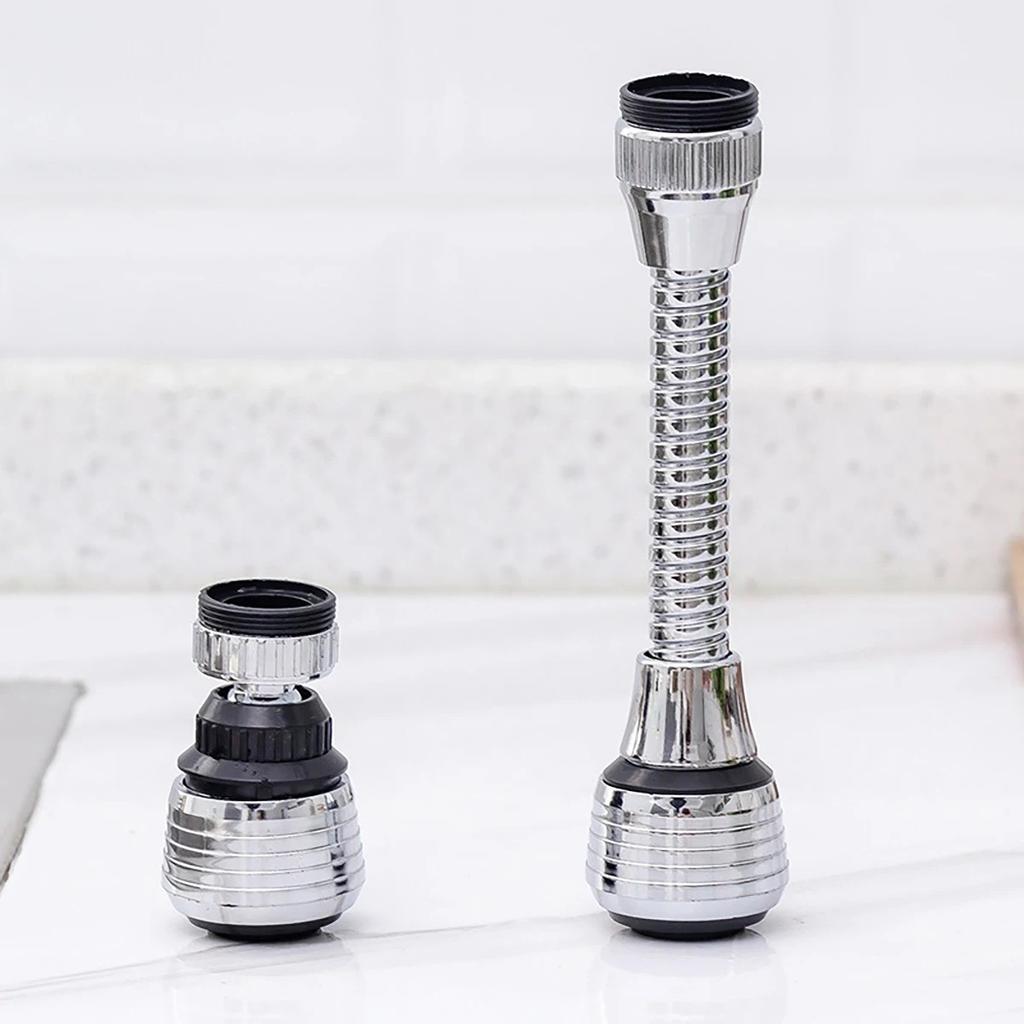 Faucet Extender 360° Adjustment Kitchen Faucet Accessories Splash Proof Faucet Extender Save Bathroom Sink Kitchen Spout