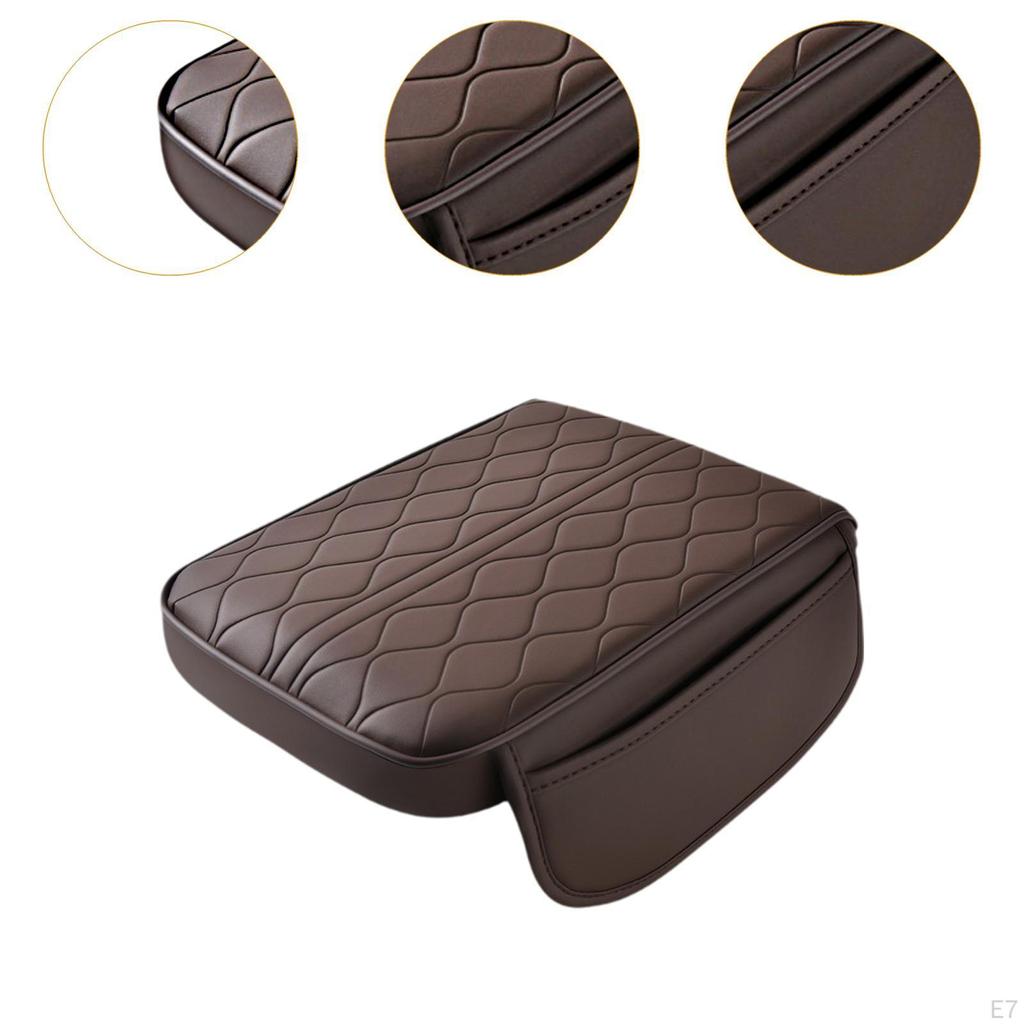 Cuscino per bracciolo auto, rivestimento in morbida pelle PU per protezione console centrale