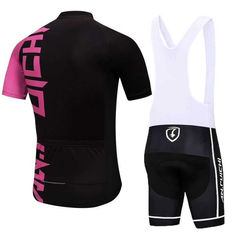 Sommer Kurze Reiten Fahrrad Radfahren Kleidung Set Männer/Frauen Sport Trikots Anzüge Weiß Trägerhose