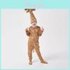 Adorable Kids Giraffe Reindeer Rabbit Halloween Costume Unisex Polyester Fiber Fabric 2022