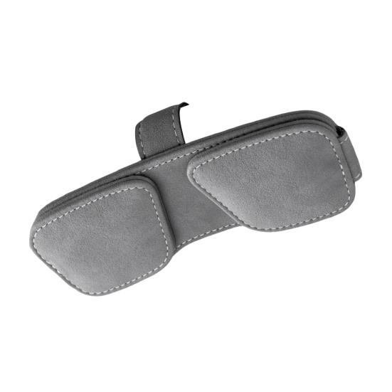 Car Glasses Clip Magnetic Double Clip for Car Sun Visor Easy Install Auto Sunglass Holder Organizer for SUV Sedan Truck Holds 2 Pairs Glasses Cards