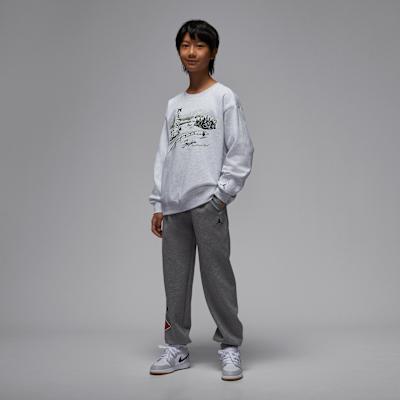 Jordan Kids Sweatshirts Crew Neck Moderate