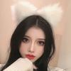 Glowing Headband Headband Fox Fur Cat Ears Headband