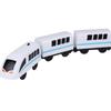 Kids RC Electric Train Set Locomotive Magnetic Train Diecast Slot Toy Fit for Wooden Train Railway Track Toys for Children Gifts