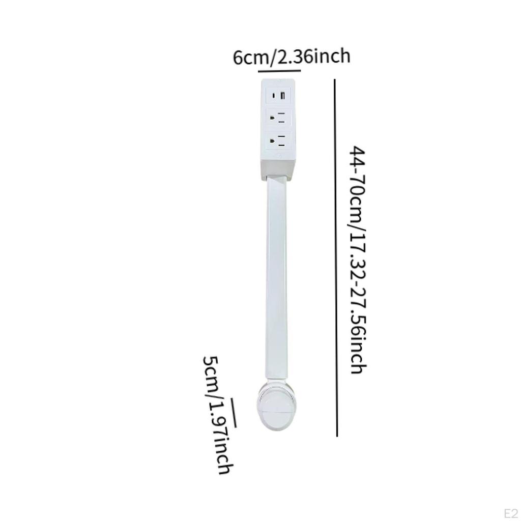 Akcesoria do gniazdka ściennego z wieloma wtyczkami, Elektryczny rozdzielacz Biały Części zamienne Profesjonalny