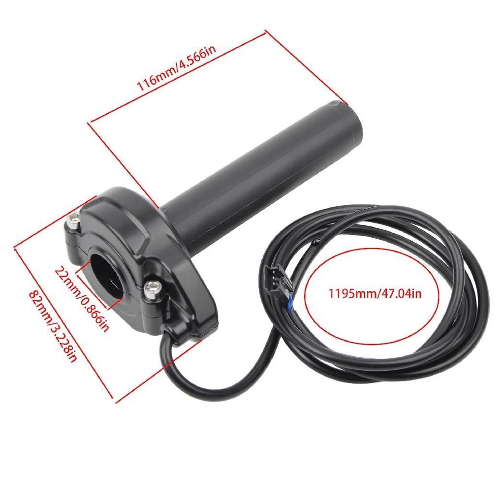 Electric Motorcycle Throttle Grip For Surron Sur Ron Light Bee X S Ridstar Q20 Dirt Bike E-bike Handle Throttle Turn Grip Parts Throttles 2
