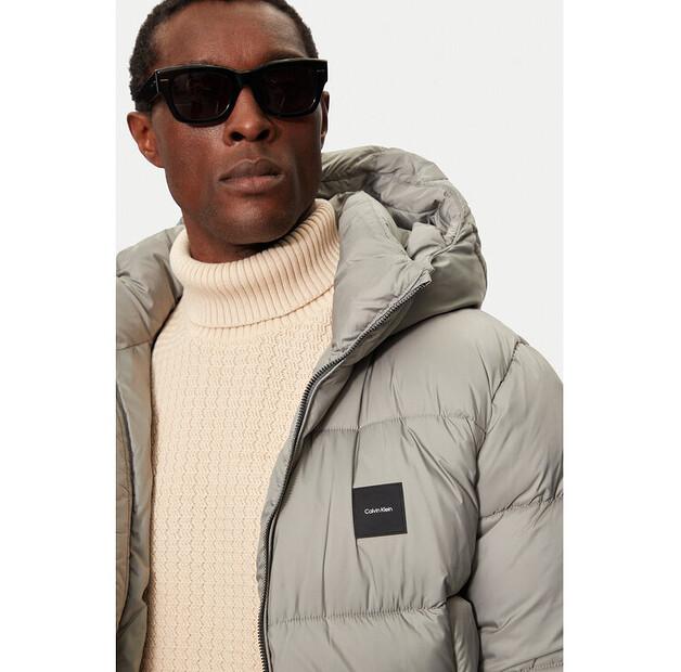 Calvin Klein K10K113476 Gray Regular Fit Down Jacket