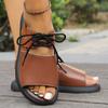 Fashion Women Sandals Comfortable Summer Sandals Shoes For Women New Flat Sandals Lace Up Summer Shoes Sandalias Mujer Casual Footwear