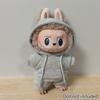 For 17cm Labubu Doll Clothes Fashion Clothes Hoodies Doll Clothes Color Match Hoodies Dolls Accessories Cute Decoration Little Cloths