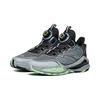 Anta Kids Non-Slip Shock Absorbing Low-Top Basketball Shoes Kids Sneakers Black Green 312221110-8
