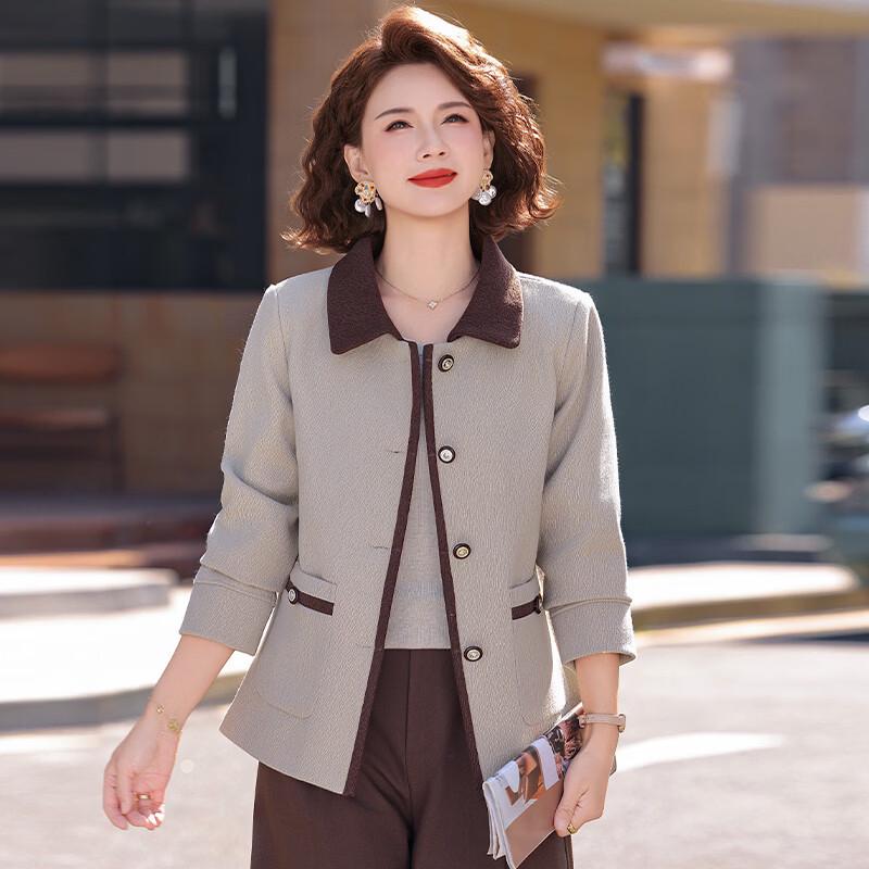 Stylish Spring Casual Jacket for Middle-Aged Women