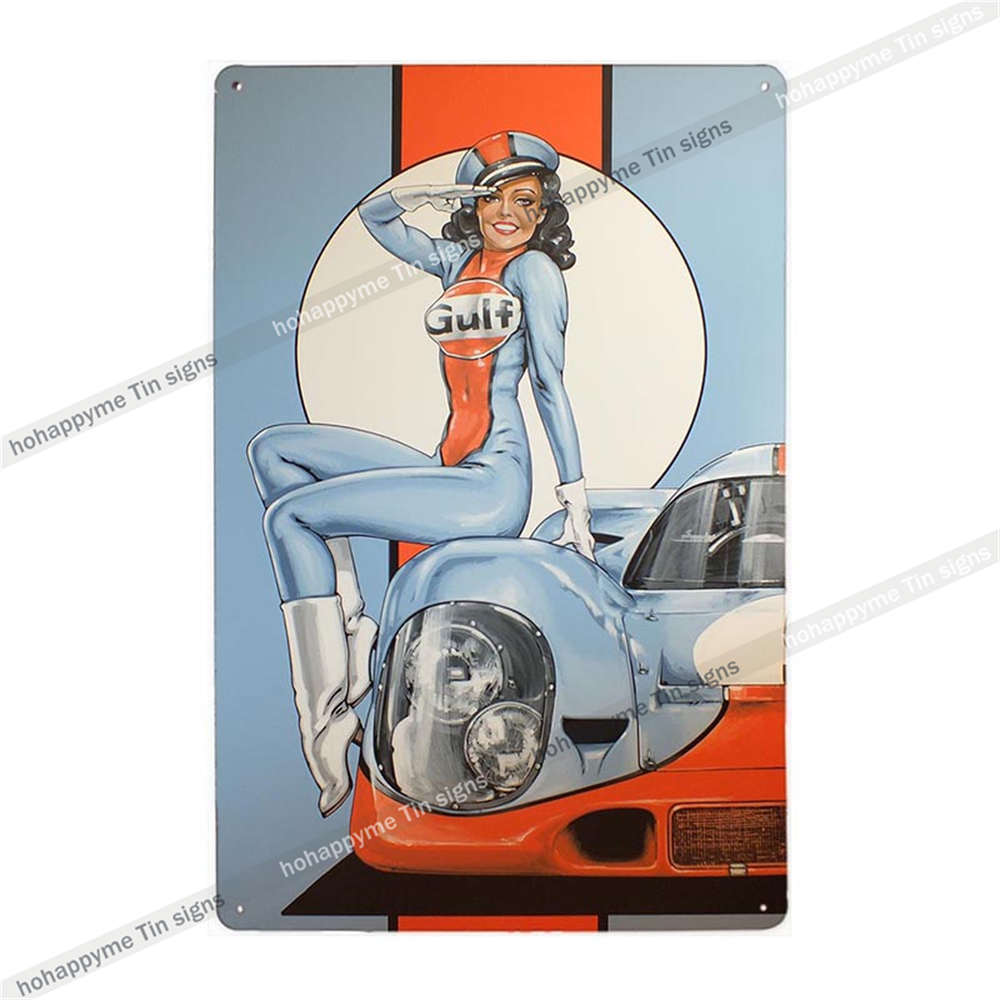 Oil Metal Sign Car Tyres Poster Decorative Garage Bar Club Cafe Man Cave Vintage Wall Art Tin Painting Plaque Home Decor 20x30cm