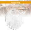 Rotatable Acrylic Extruded Cat Food Storage Container,4-Grid Design Cat Snack Organizer,Essential Pet Snack Storage,desktop Rack