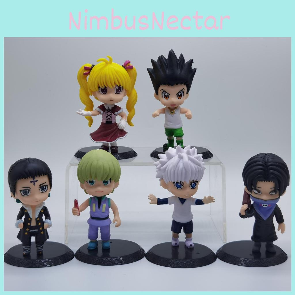 Stylish Q Version Hunter X Hunter Figures Crafted From Durable Plastic With Vibrant Hues