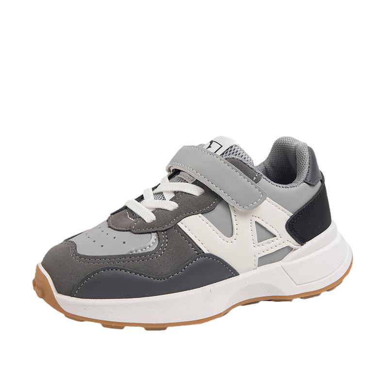 

Детская новая спортивная обувь весна и осень повседневная универсальная высокая ценность уличная повседневная обувь износостойкий протектор кроссовки прилив 31 yards inner length about 19CM