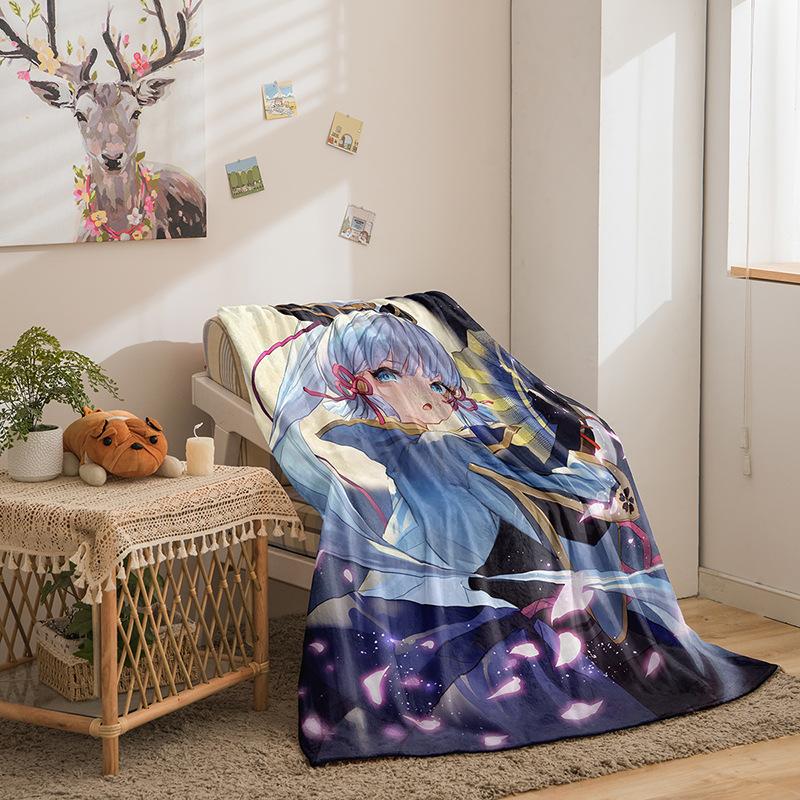 Cartoon Original God Series Double-Sided Flannel 3D Digital Printing Blanket Blanket