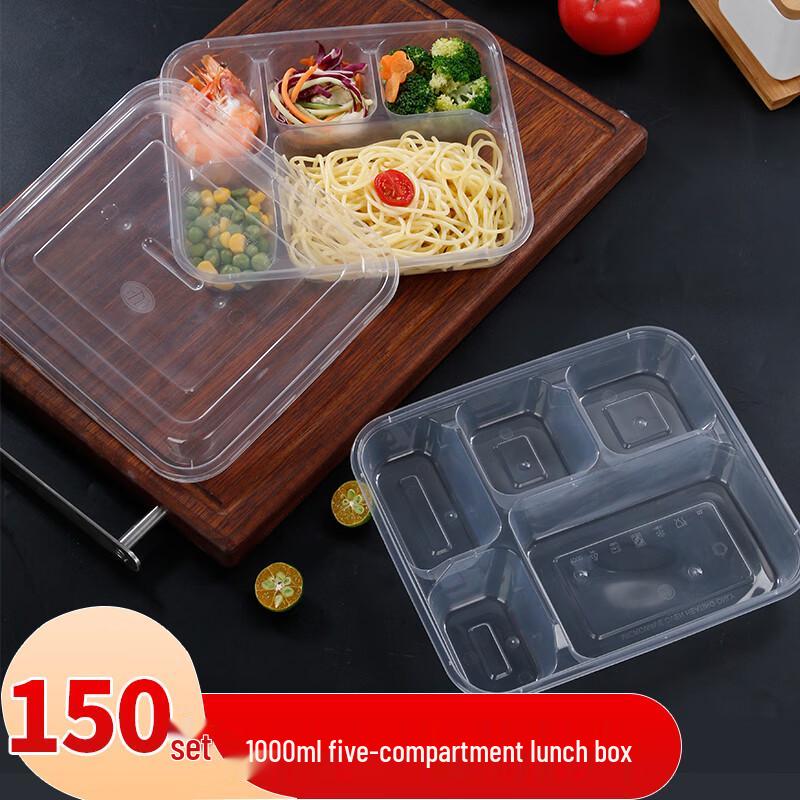 SHUANG YU Disposable Meal Prep Containers & Cutlery Sets