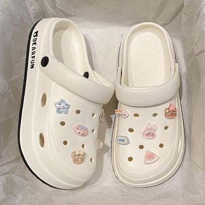 Women's 2024 Summer Thick-Soled EVA Sandals - Non-Slip, Anti-Odor Beach Slippers