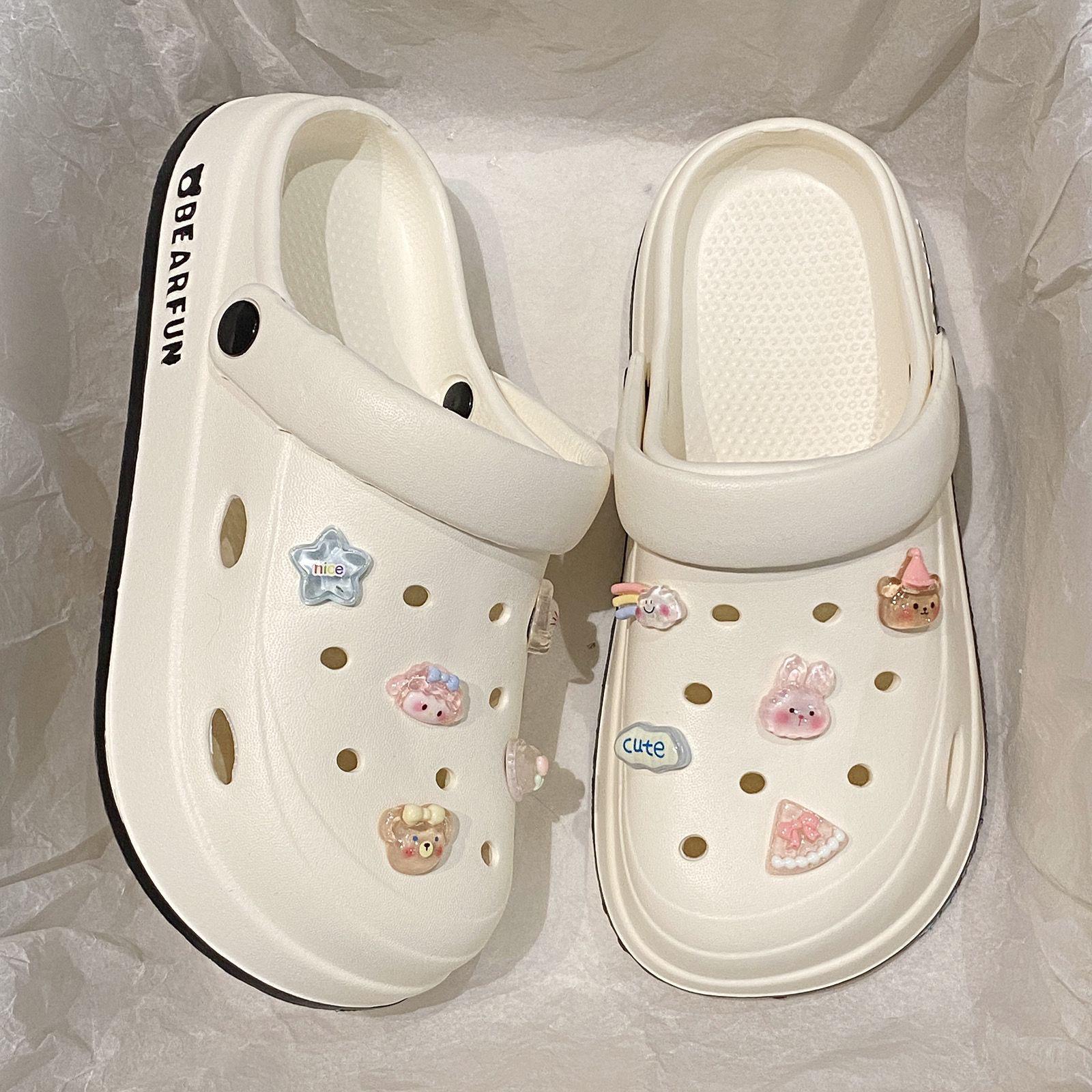 

Женские летние сандалии на толстой подошве из ЭВА 2024 - Нескользящие, дезодорирующие пляжные шлепанцы 36-37