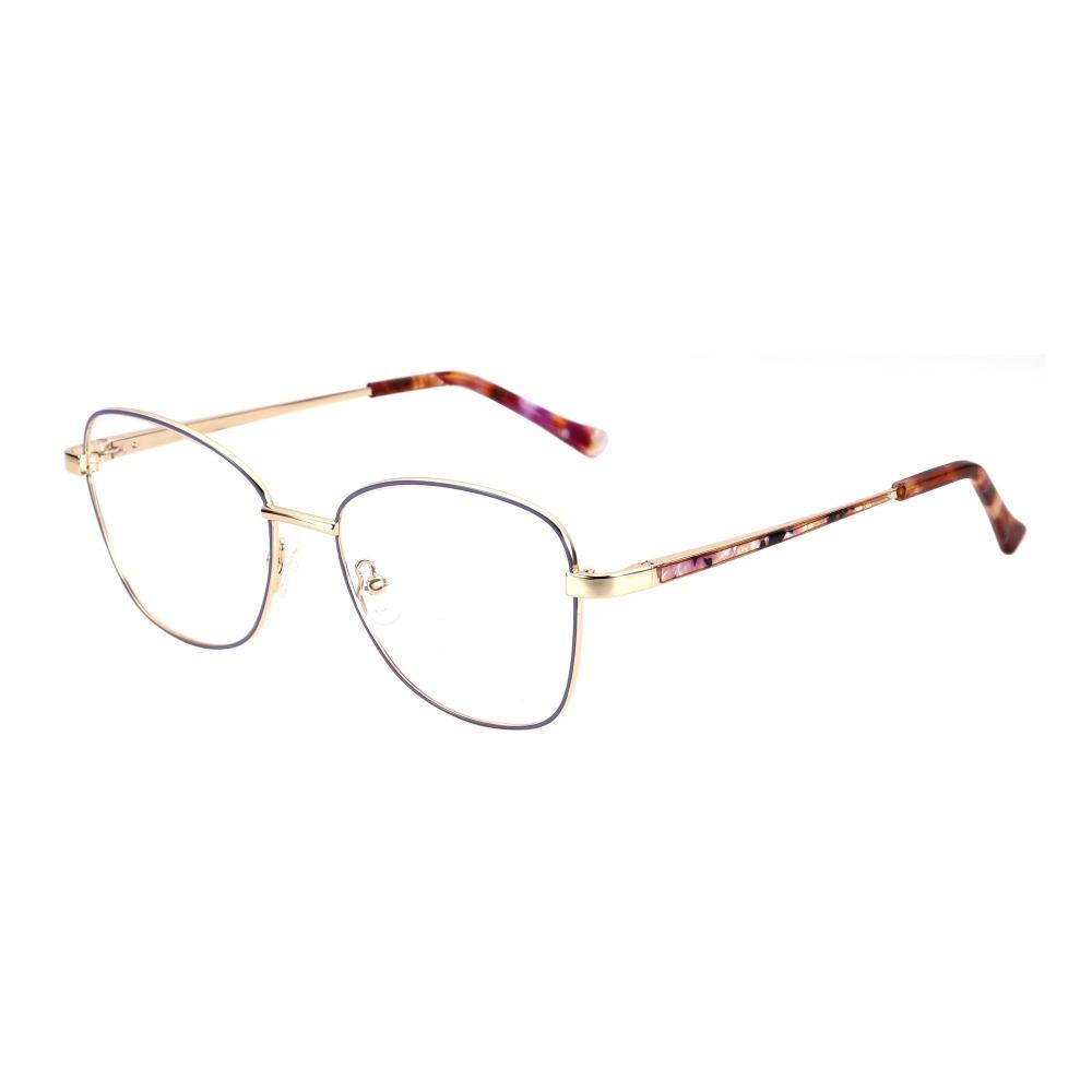 

Размер Металлические Квадратные Очки по Рецепту Женские Очки с Защитой от Синего Света для Миопии/Гиперметропии/Фотохромные Оптические Очки Single Version&1.56&None