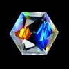 25 Ct Lab-Created A++ Rainbow Mystic Topaz Fancy Cut   Loose Gemstone