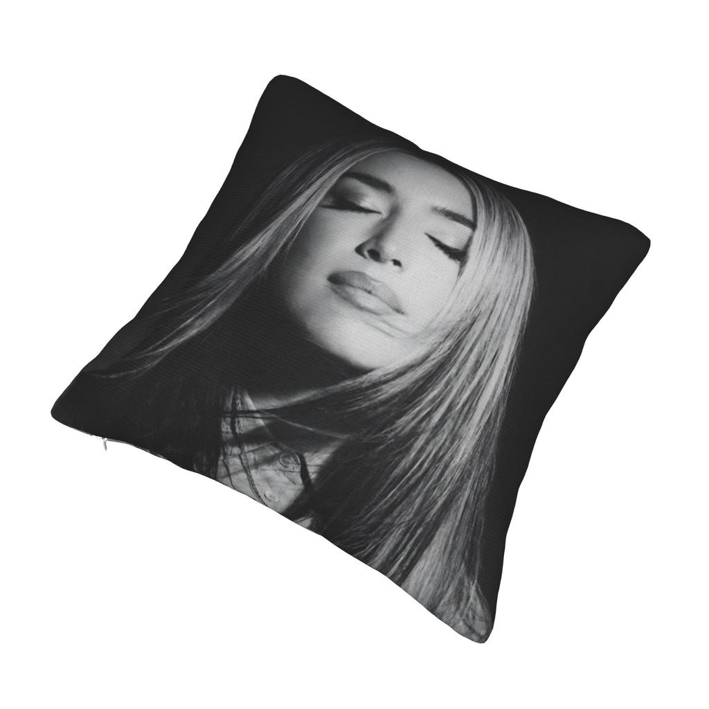 Lolas Indigos Singer Square Pillow Cases Cushion Covers Awesome Zipper Decorative Pillowcase For Car 18"X18"