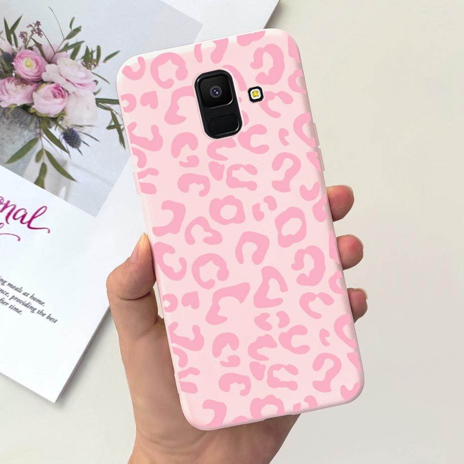 For Samsung Galaxy A6 Plus 2018 Case SM-A605F Cute Dinosaur Cartoon Cover Soft TPU Phone Case For Samsung A6 2018 A600F A6+ Bags
