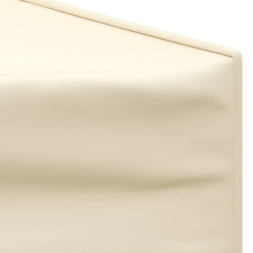 Vidaxl Foldable Party Tent With Walls, Cream, 3X6 M