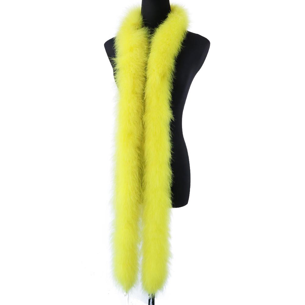 DIY 2 Meters Fluffy Natural Turkey Marabou Feather Boa for Wedding Party Decoration Feathers Shawl Scarf DIY Dress Sewing Crafts