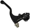 Kitaco L Lever & Holder Set, Short Mirror Holder, Universal, Model: 525-0700100, Blk