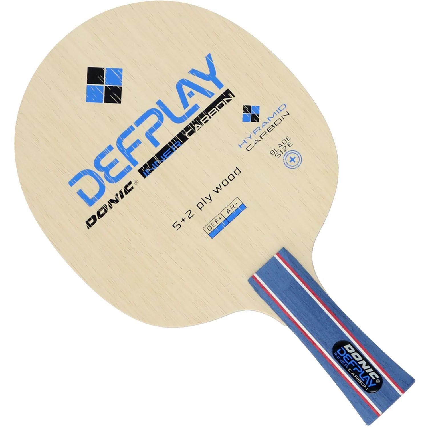 Used New DONIC table tennis shake racket defensive def play inner carbon flare BL222FL