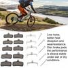 Fahrradbremsbeläge 5 Paar Fahrradbremsbeläge für D03S D02S