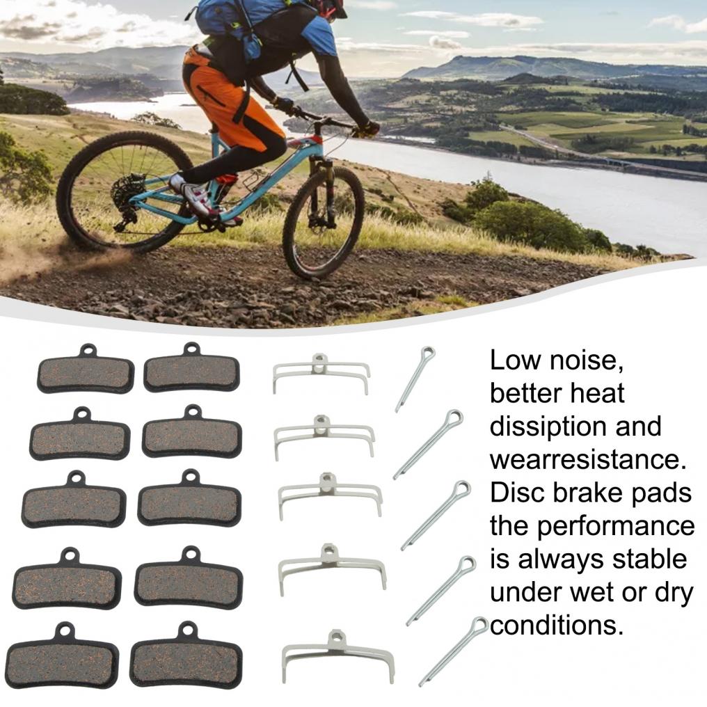 Fahrradbremsbeläge 5 Paar Fahrradbremsbeläge für D03S D02S