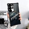 Nash Fishing Fish Mark Plating Phone Case For Samsung Galaxy S24 S25 FE S26 Edge S23 Ultra S22 S21 Plus S20 Anti-Fall Airabag Co