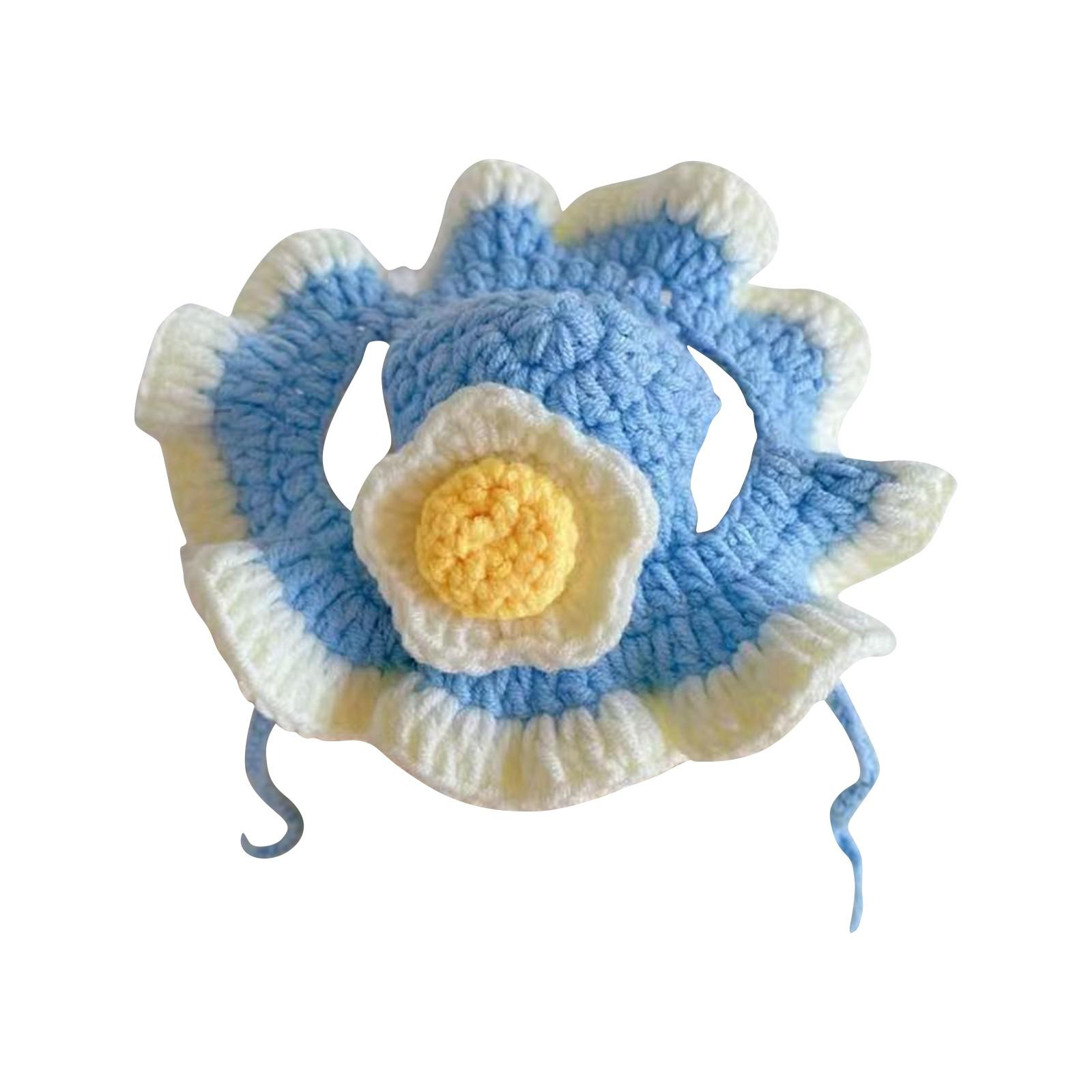 

Мультяшная шляпа для кошки, милый костюм для кошки в форме рыбы, дышащий головной убор в форме рыбы, мультяшная шляпа для кошки, плюшевый головной убор для кошки One Size синий