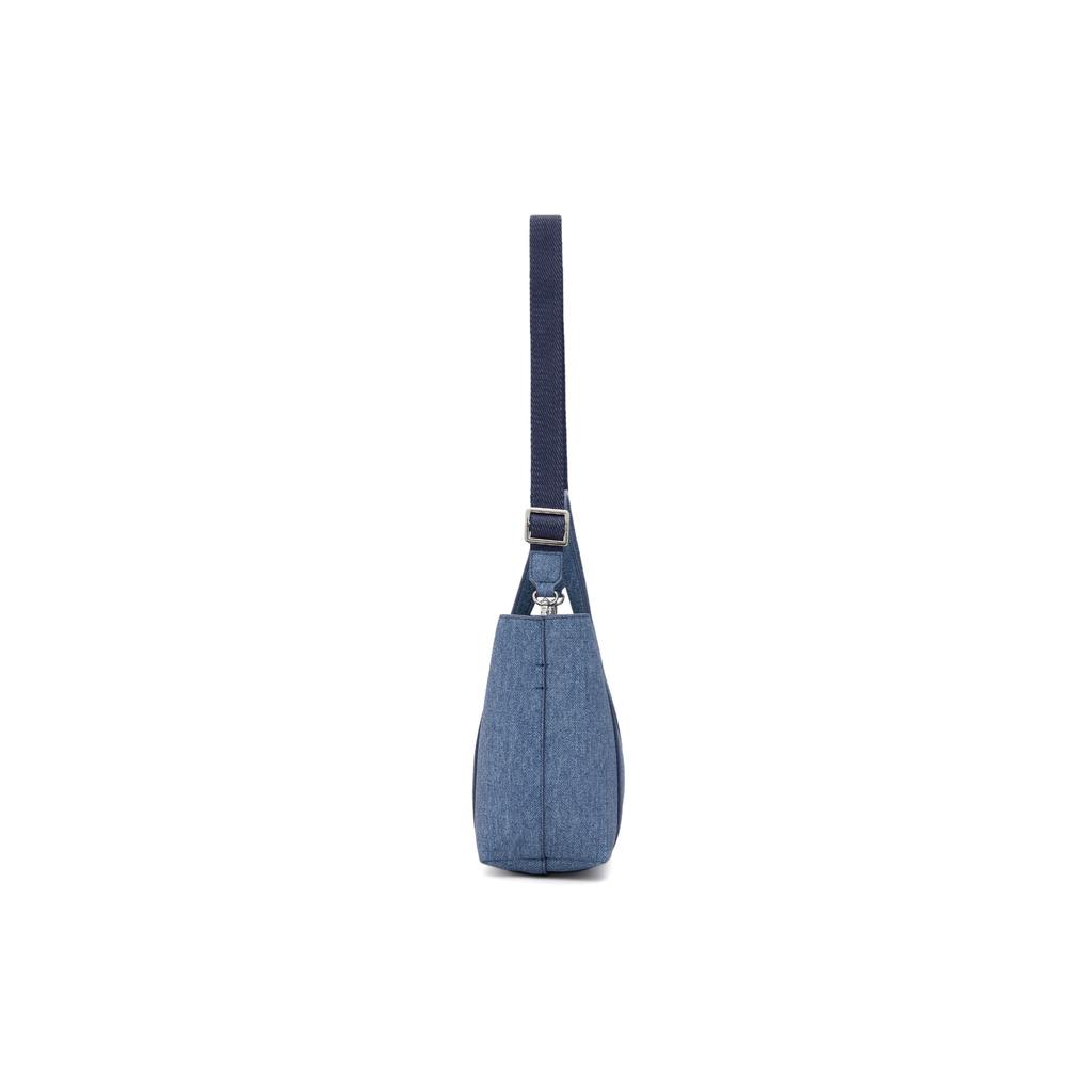 MLB 24FW New York Yankees Simple Large Logo Large Capacity Faux Leather Tote Bag Unisex Tote Bag Denim-Blue 3AORS884N-50INS-INDIGO
