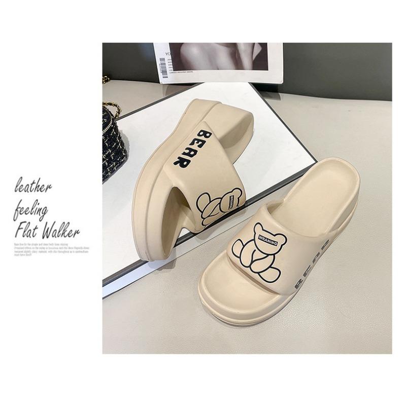 Slippers Female Non-slip Home Soft Bottom Trend Thick Bottom Can Be Worn Outside Sandals Slippers