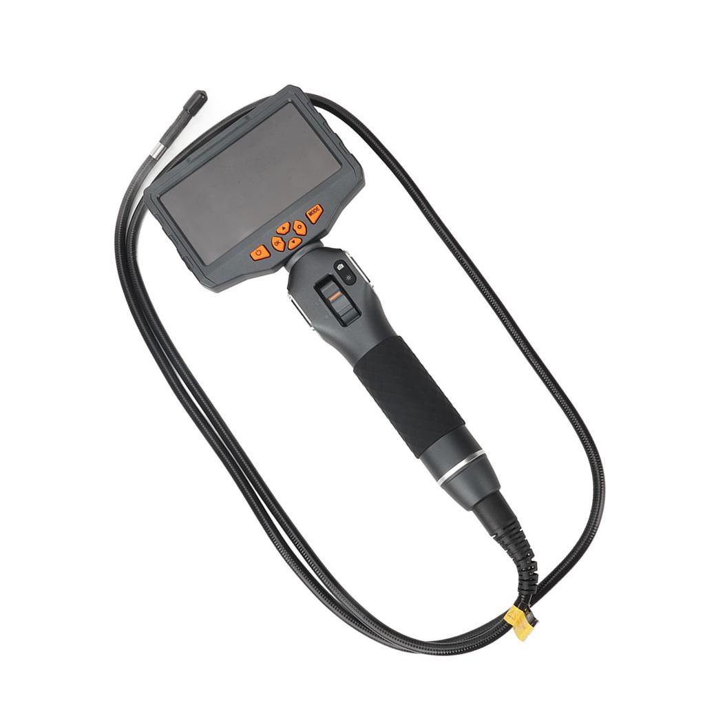 Industrial Endoscope 1080P 210 Degrees  Dual Rotation 5inch IPS Screen Borescope for Auto Repair Maintenance