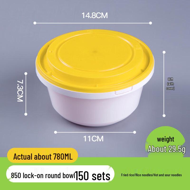 Disposable Round Takeaway Food Box
