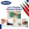 Megacast Fiberglass Scratch Brush Pens Coin Electronic Rust and Corrosion Removal - 3-Pack - Jewelry, Watches, Cleaning, Applications,