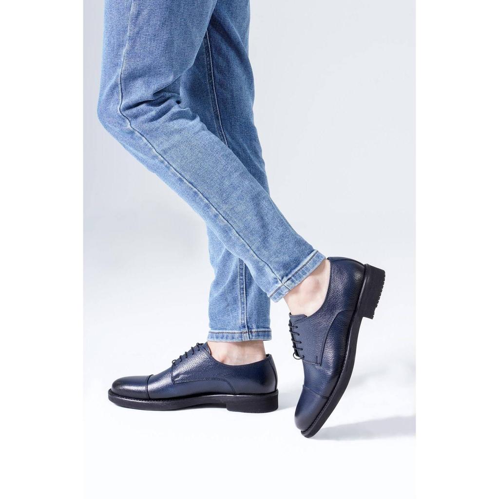 Klasické pánské boty z pravé kůže šněrovací Derby