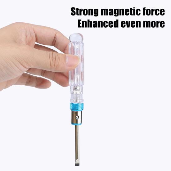 Tête de tournevis Anneau magnétique Tournevis universel Embouts de puissance Anneau magnétiseur Acier inoxydable robuste Porte-vis magnétiques Outils