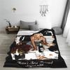 Sabrina Caprenter Plush Blanket Boys  Flannel Bedding Throws For Couch Chair Sofa Bed Warm Soft Customized Quality Bedspread