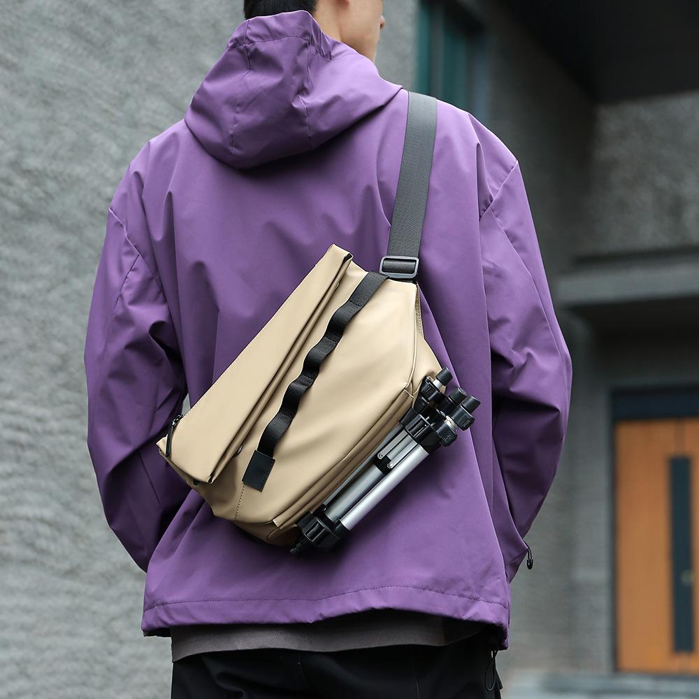 Tooling Bag Casual Messenger Bag Oxford Cloth Breast Bag