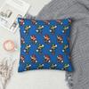 Marios  Game Cartoon Pillow Case Cushion Cover Creative Polyester Decor Pillowcase for Seat 18"