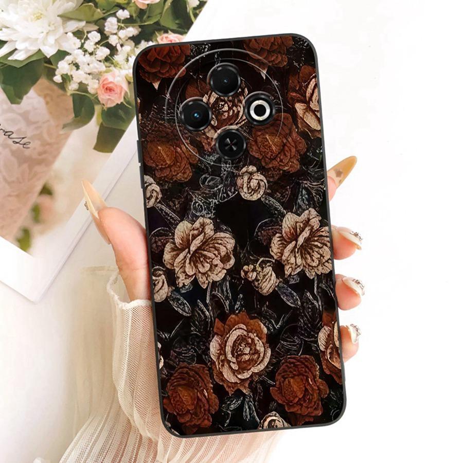 For Tecno Spark 30C  Pro Case Shockproof Soft Silicone Matte Back Cover For Tecno Spark30 30 C  Phone Cases New Design Couqe