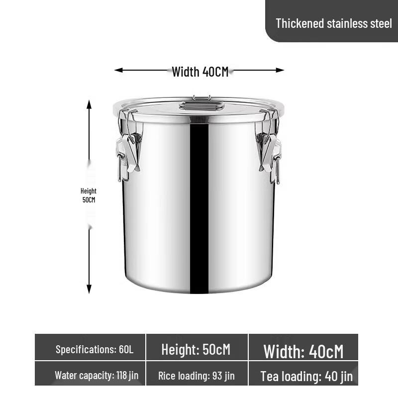 Lainuo 201 Stainless Steel Sealed Food Storage Bin 7990₽